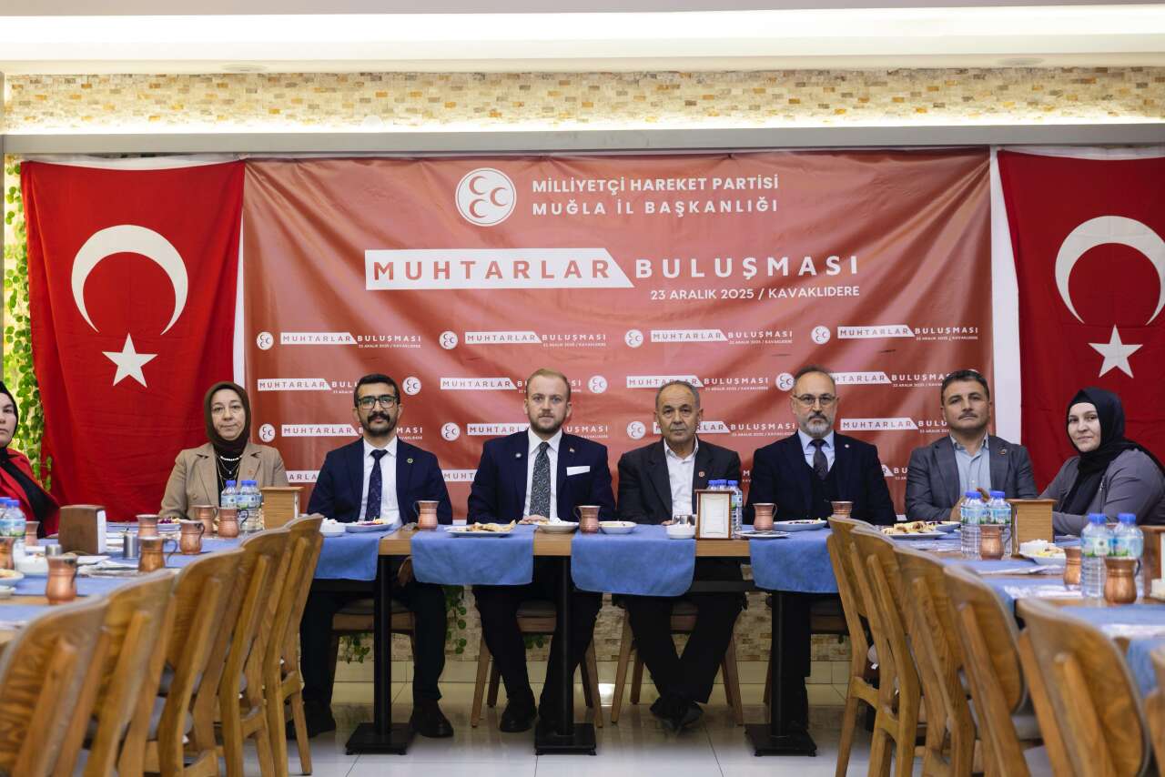 MHP Muğla İl Başkanı Burak Demirel, 11. Muhtarlar Toplantısını Kavaklıdere’de Gerçekleştirdi 1